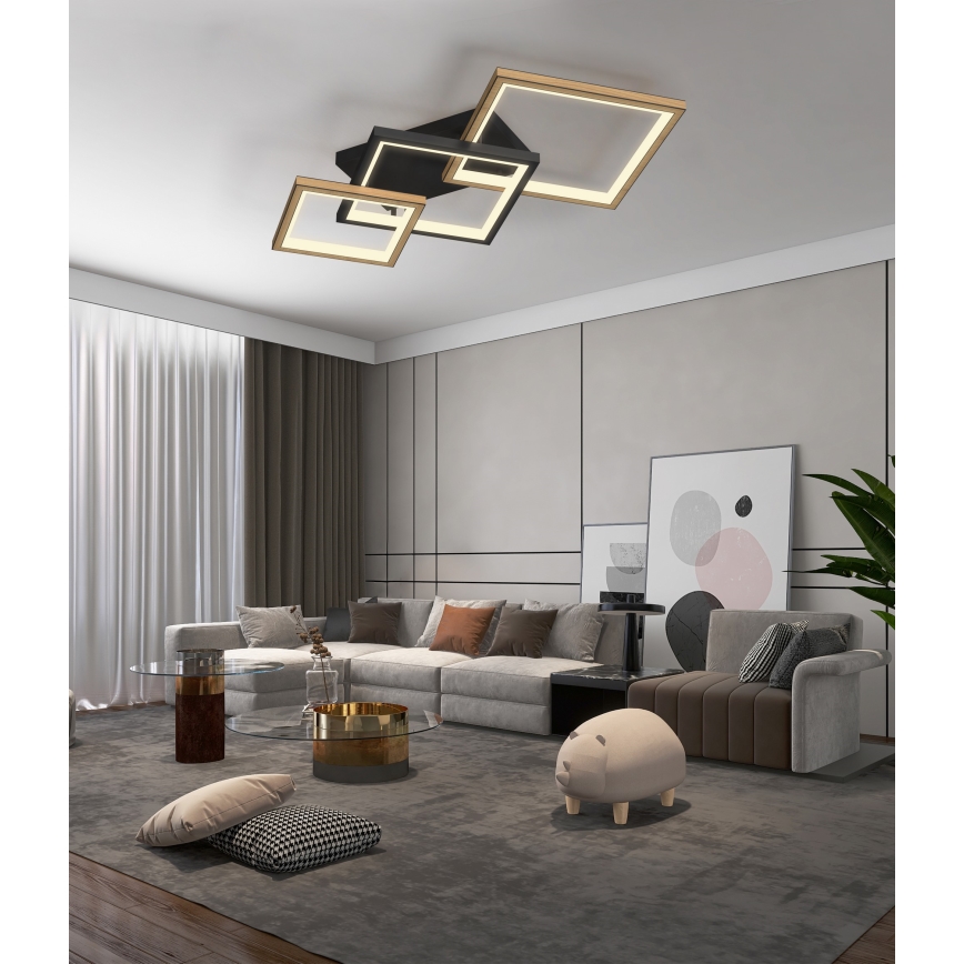 Wofi 9022-306M - Plafoniera LED dimmerabile MATERA LED/37W/230V