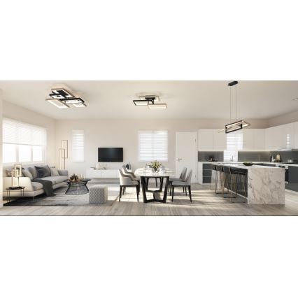 Wofi 9022-306M - Plafoniera LED dimmerabile MATERA LED/37W/230V