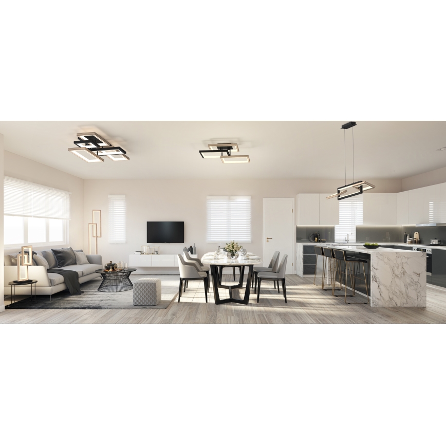 Wofi 9022-306M - Plafoniera LED dimmerabile MATERA LED/37W/230V