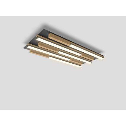 Wofi 9031-506S  - Plafoniera LED dimmerabile PALERMO LED/34W/230V albero di caucciù