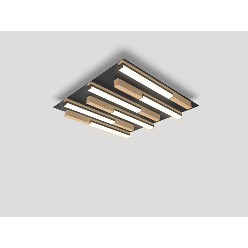 Wofi 9031-606 - Plafoniera LED dimmerabile PALERMO LED/26W/230V albero di caucciù