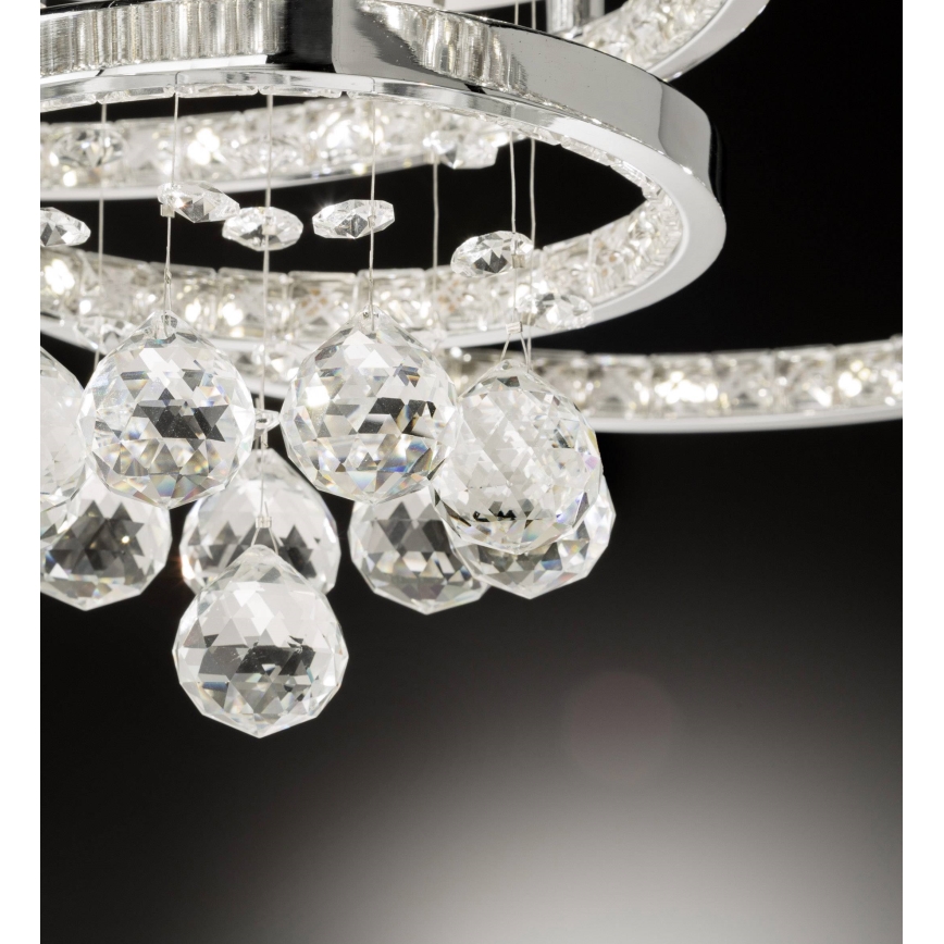 Wofi 9103.01.01.8420 - Lampadario a plafone LED dimmerabile MEDLEY LED/37W/230V