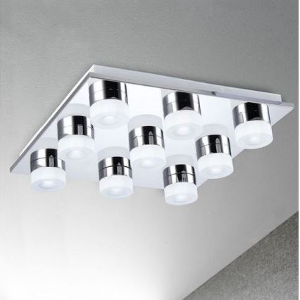 Wofi 9175.09.01.0000 - Plafoniera LED dimmerabile LOGAN 9xLED/4,2W/230V