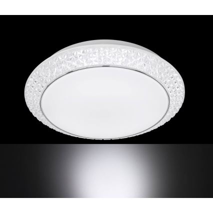 Wofi 9246.01.06.6410 - Plafoniera LED dimmerabile VELDEN LED/18W/230V