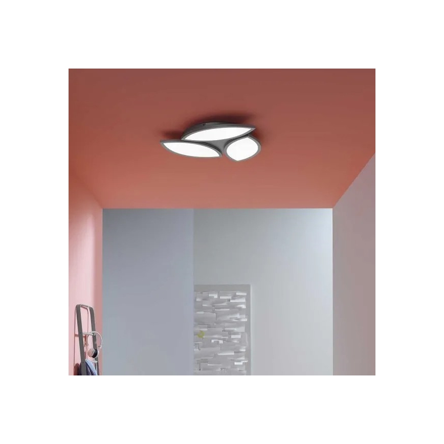 Wofi 9486.03.70.8680 - Plafoniera LED RGBW Dimmerabile KIRK LED/22W/230V Wi-Fi + telecomando