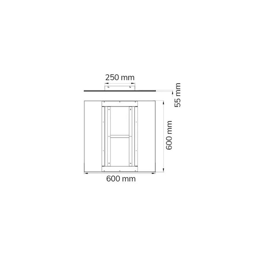 Wofi 9693.01.70.6600 - Plafoniera LED dimmerabile LIV LED/36W/230V 2800-5500K + telecomando