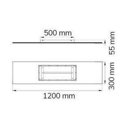 Wofi 9693.01.70.9000 - Plafoniera LED dimmerabile LIV LED/36W/230V 2800-6800K + telecomando