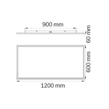 Wofi 9694.01.70.7120 - Plafoniera LED dimmerabile MILO LED/52W/230V 2700-6000K + telecomando