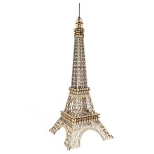 Woodcraft - Wooden 3D puzzle Torre Eiffel