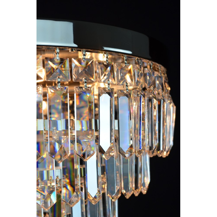 Wranovsky JWZ024060301 - Lampadario di cristallo a plafone 5xE14/40W/230V + 1xE27/40W