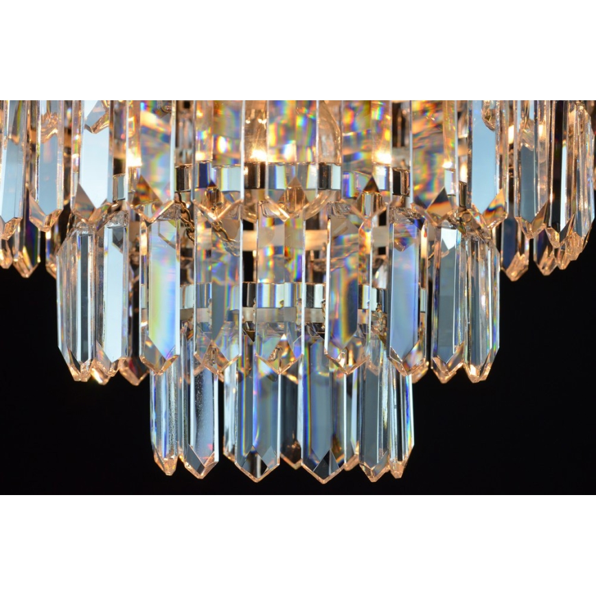 Wranovsky JWZ024060301 - Lampadario di cristallo a plafone 5xE14/40W/230V + 1xE27/40W