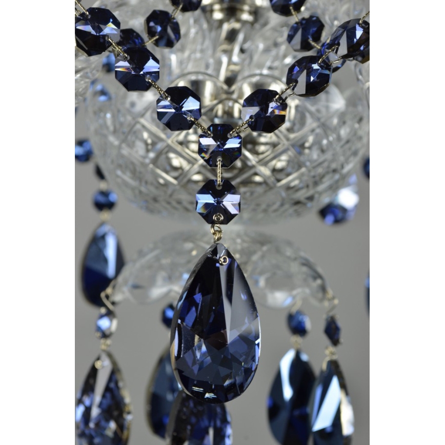 Wranovsky JWZ102052101 - Lampadario di cristallo a sospensione con catena DE LUXE 5xE14/40W/230V