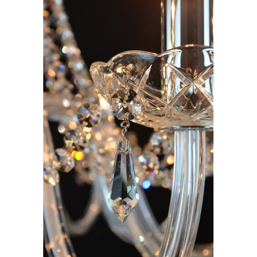 Wranovsky JWZ117122101 - Lampadario di cristallo a sospensione con catena BONTON 12xE14/40W/230V