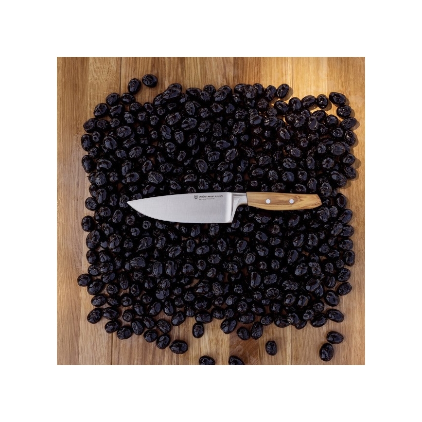 Wüsthof - Coltello da chef AMICI 20 cm in legno d'ulivo
