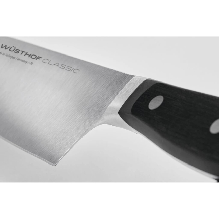 Wüsthof - Coltello da chef CLASSIC 12 cm nero