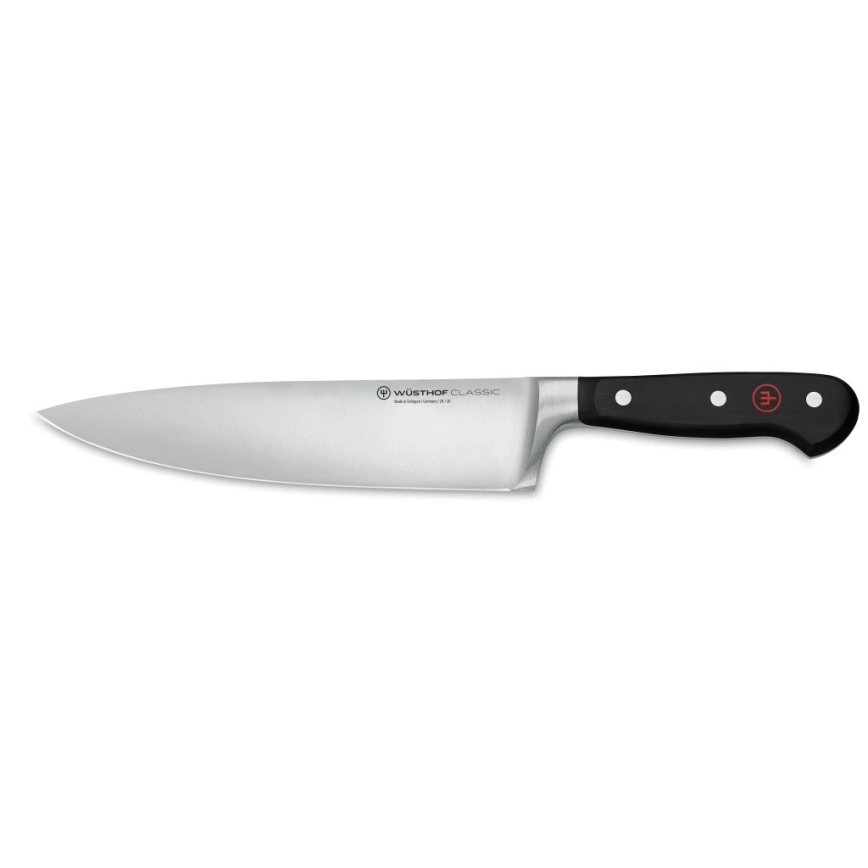 Wüsthof - Coltello da chef CLASSIC 20 cm con ceppo in faggio/beige