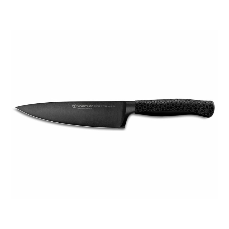 Wüsthof - Coltello da chef PERFORMER 16 cm nero