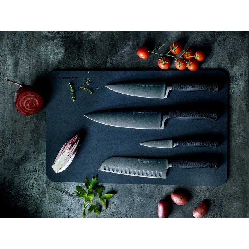 Wüsthof - Coltello da chef PERFORMER 16 cm nero