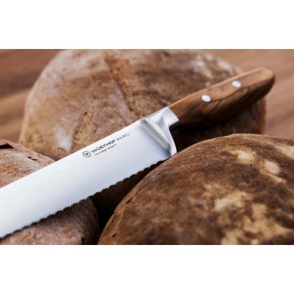 Wüsthof - Coltello da cucina AMICI 23 cm in legno d'ulivo