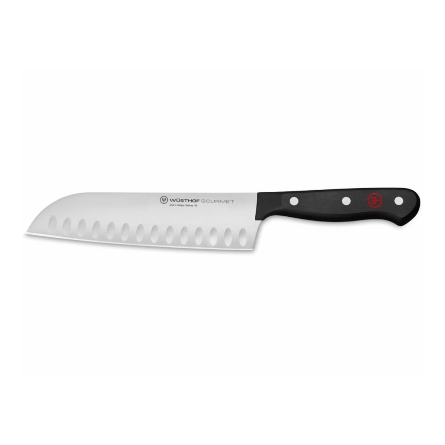 Wüsthof - Coltello da cucina giapponese GOURMET 17 cm nero