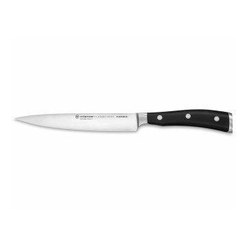 Wüsthof - Coltello da cucina per filetti CLASSIC IKON 16 cm nero