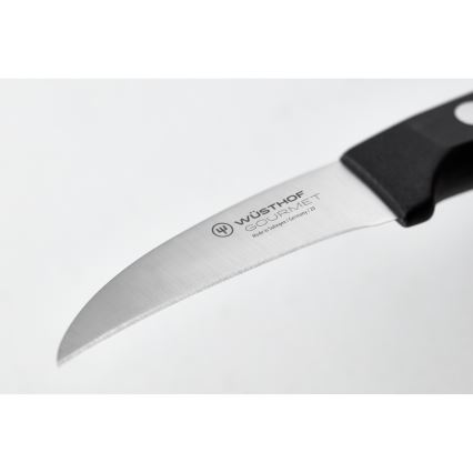 Wüsthof - Coltello da cucina per sbucciare GOURMET 6 cm nero