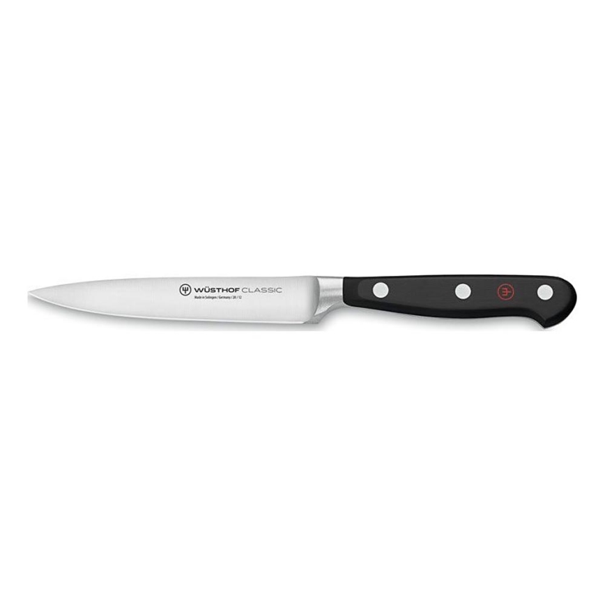 Wüsthof - Coltello da cucina per verdure CLASSIC 12 cm nero