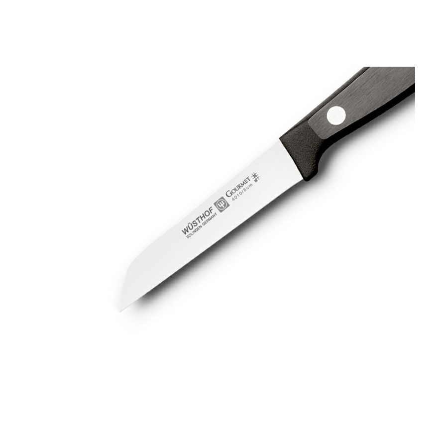 Wüsthof - Coltello da cucina per verdure GOURMET 8 cm nero