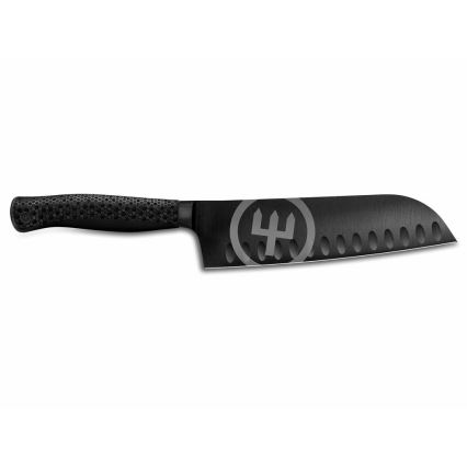 Wüsthof - Coltello da cucina santoku PERFORMER 17 cm nero