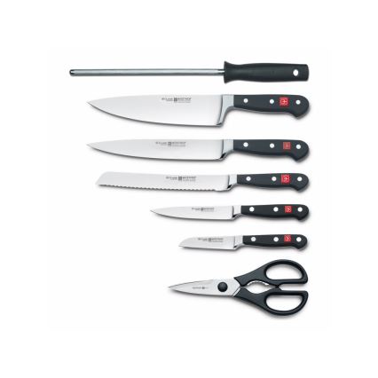 Wüsthof - Set di coltelli da cucina con ceppo CLASSIC 8 pezzi frassino/beige