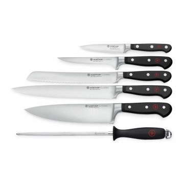 Wüsthof - Set di coltelli da cucina CLASSIC 6 pezzi nero