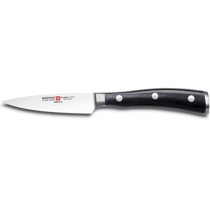 Wüsthof - Set di coltelli da cucina CLASSIC IKON, 3 pezzi, nero