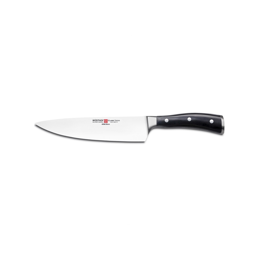 Wüsthof - Set di coltelli da cucina CLASSIC IKON 3 pz nero