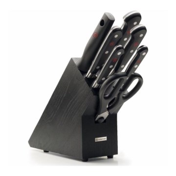 Wüsthof - Set di coltelli da cucina con ceppo CLASSIC 8 pezzi frassino/nero