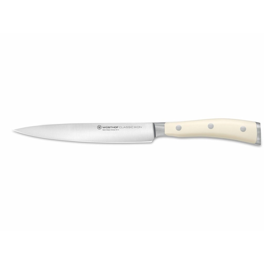 Wüsthof - Set di coltelli da cucina con supporto CLASSIC IKON 7 pz cenere/color crema