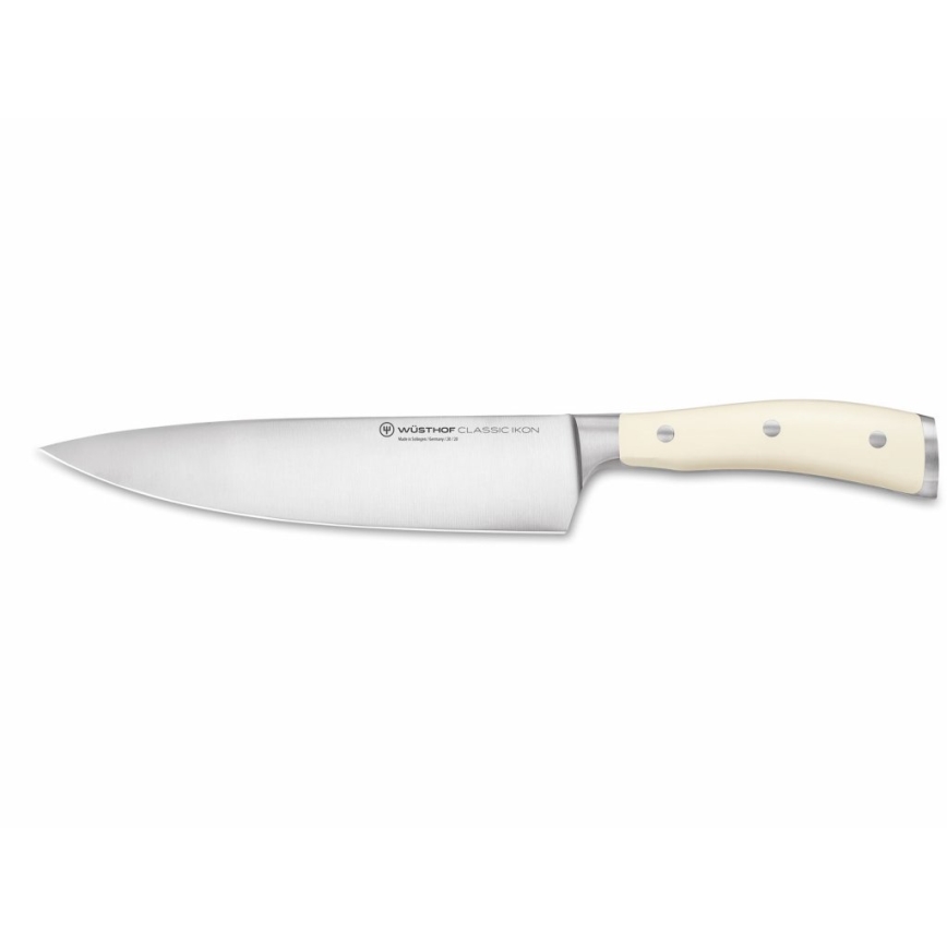 Wüsthof - Set di coltelli da cucina con supporto CLASSIC IKON 7 pz cenere/color crema