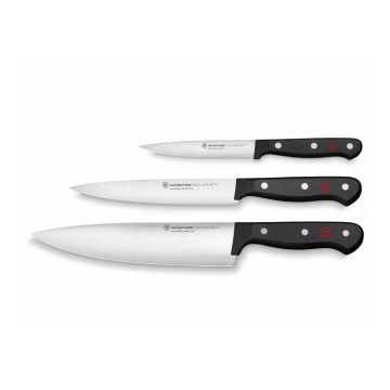 Wüsthof - Set di coltelli da cucina GOURMET 3 pezzi nero