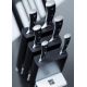 Wüsthof - Set di coltelli da cucina in un supporto CLASSIC IKON 7 pz nero