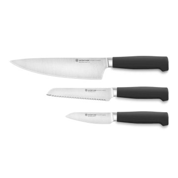 Wüsthof - Set di coltelli da cucina PARTNER 3 pezzi nero