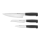 Wüsthof - Set di coltelli da cucina PARTNER 3 pezzi nero