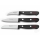 Wüsthof - Set di coltelli da cucina per verdure GOURMET 3 pezzi nero