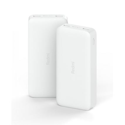 Xiaomi 20000 mAh Redmi 18W Power Bank a ricarica rapida bianco