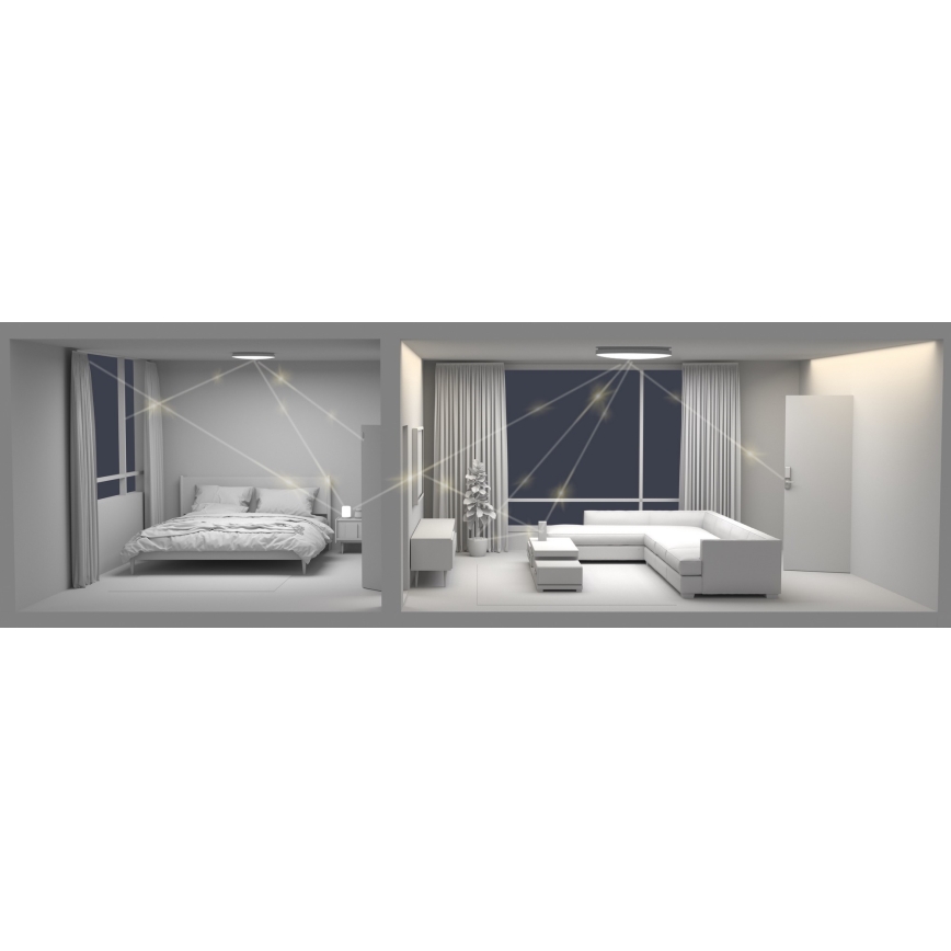 Xiaomi  - Plafoniera LED dimmerabile LED/45W/230V CRI 95 IP50 Wi-Fi/BT