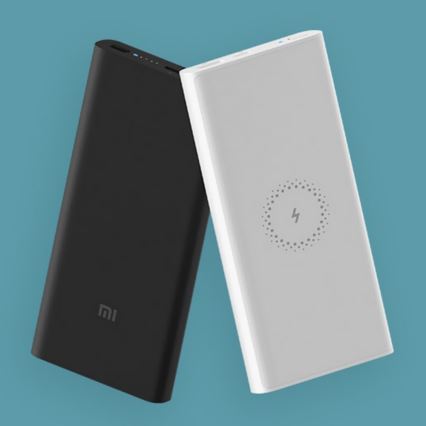 Xiaomi - Power Bank con ricarica wireless 10000 mAh bianca