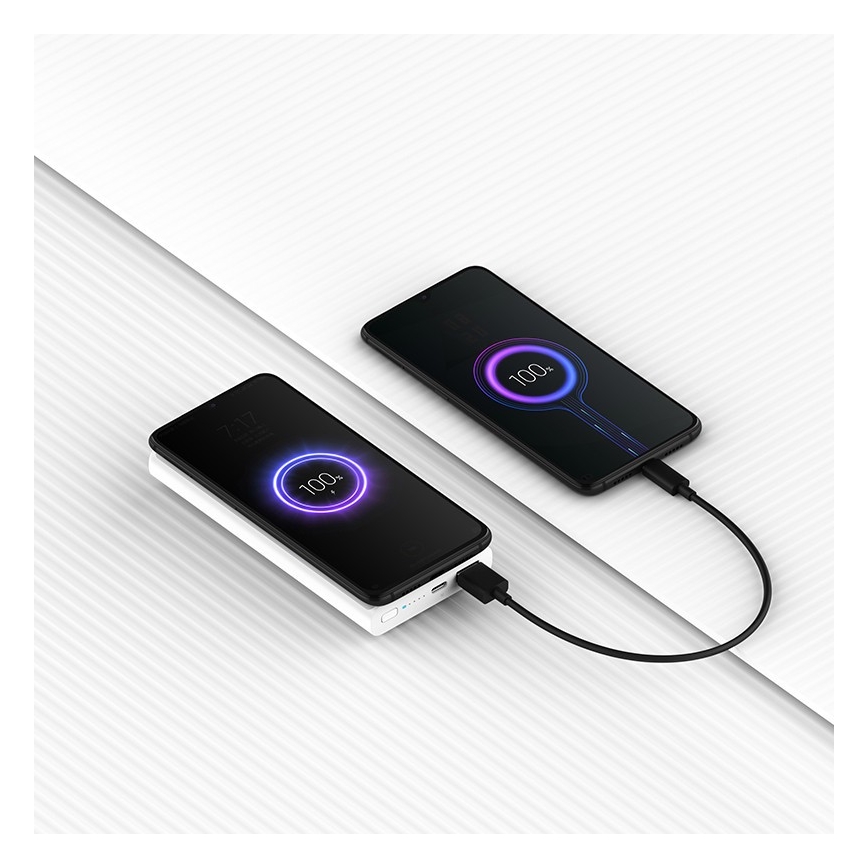 Xiaomi - Power Bank con ricarica wireless 10000 mAh bianca