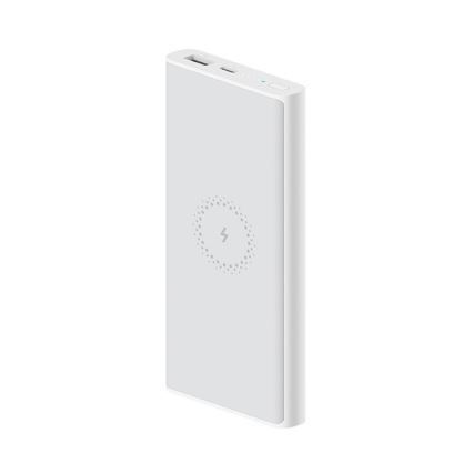 Xiaomi - Power Bank con ricarica wireless 10000 mAh bianca