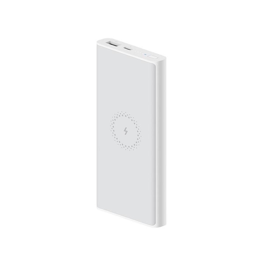 Xiaomi - Power Bank con ricarica wireless 10000 mAh bianca