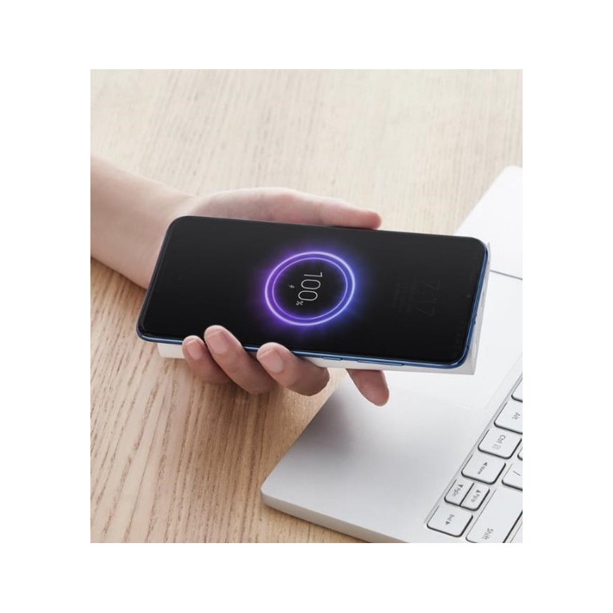 Xiaomi - Power Bank con ricarica wireless 10000 mAh bianca