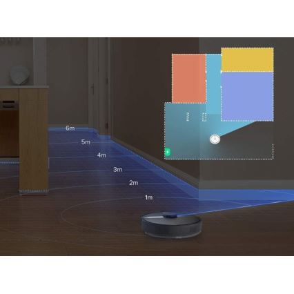 Xiaomi Smart Roborock S6 Pure 58W Wi-Fi nero