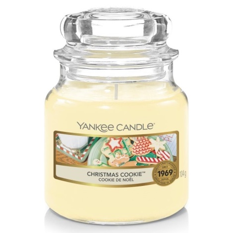 Yankee Candle - Candela profumata CHRISTMAS COOKIE piccolo 104g 20-30 ore